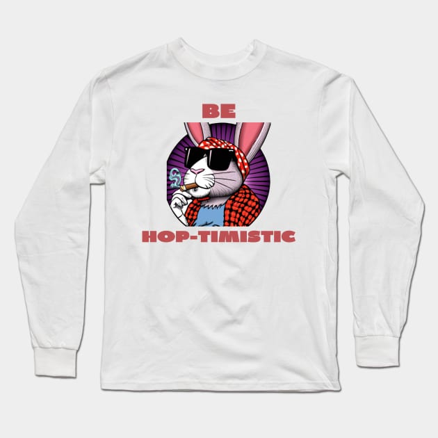 Be hop-timistic Long Sleeve T-Shirt by IOANNISSKEVAS